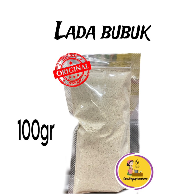 

Lada Putih Bubuk / Merica bubuk / Ground White Pepper - Quality Premium - 100gr