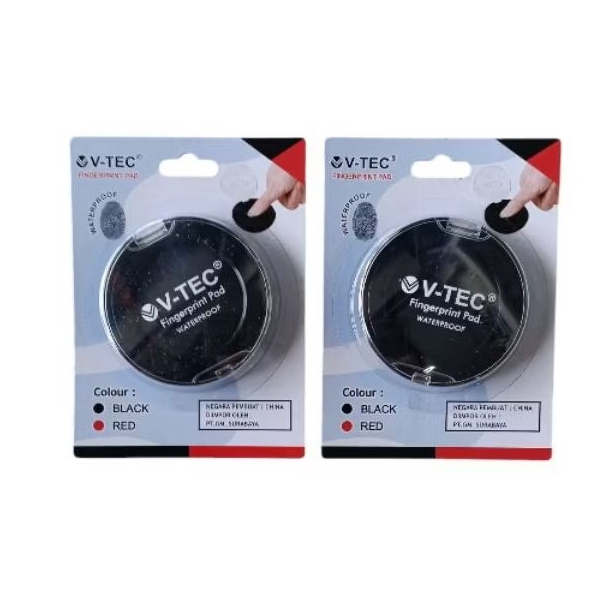 

Fingerprint pad 616B black / stempel cap jempol bak sidik jari vtec
