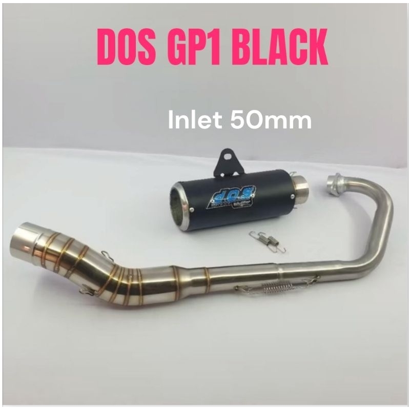 KNALPOT DOS GP1 BLACK COTING JUPITER MX NEW KNALPOT DOS MX. OLD KNALPOT RACING DOS SONIC SATRIA FU K