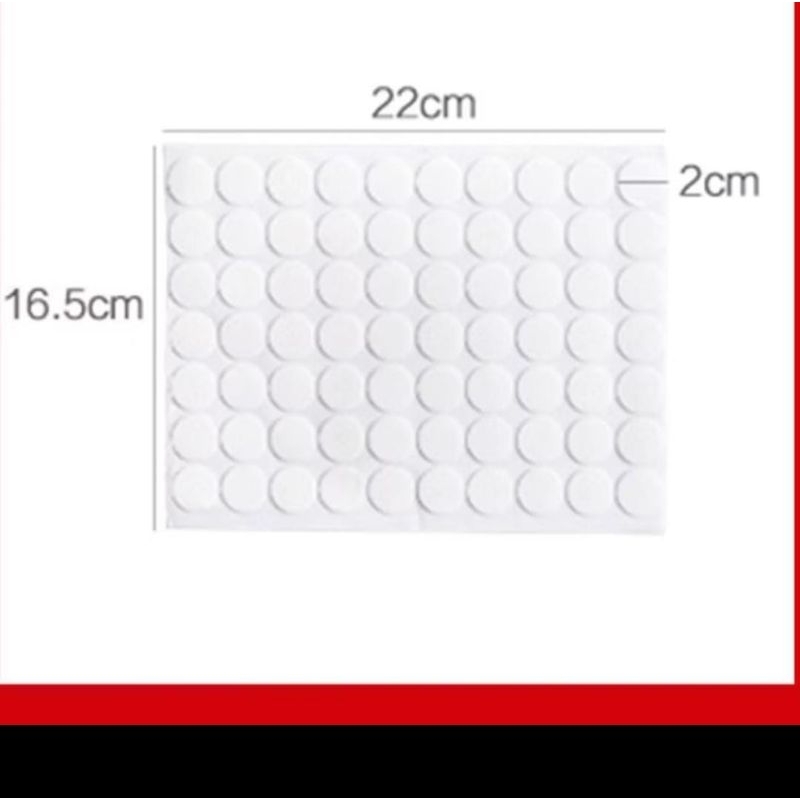 

double tape bulat 2cm