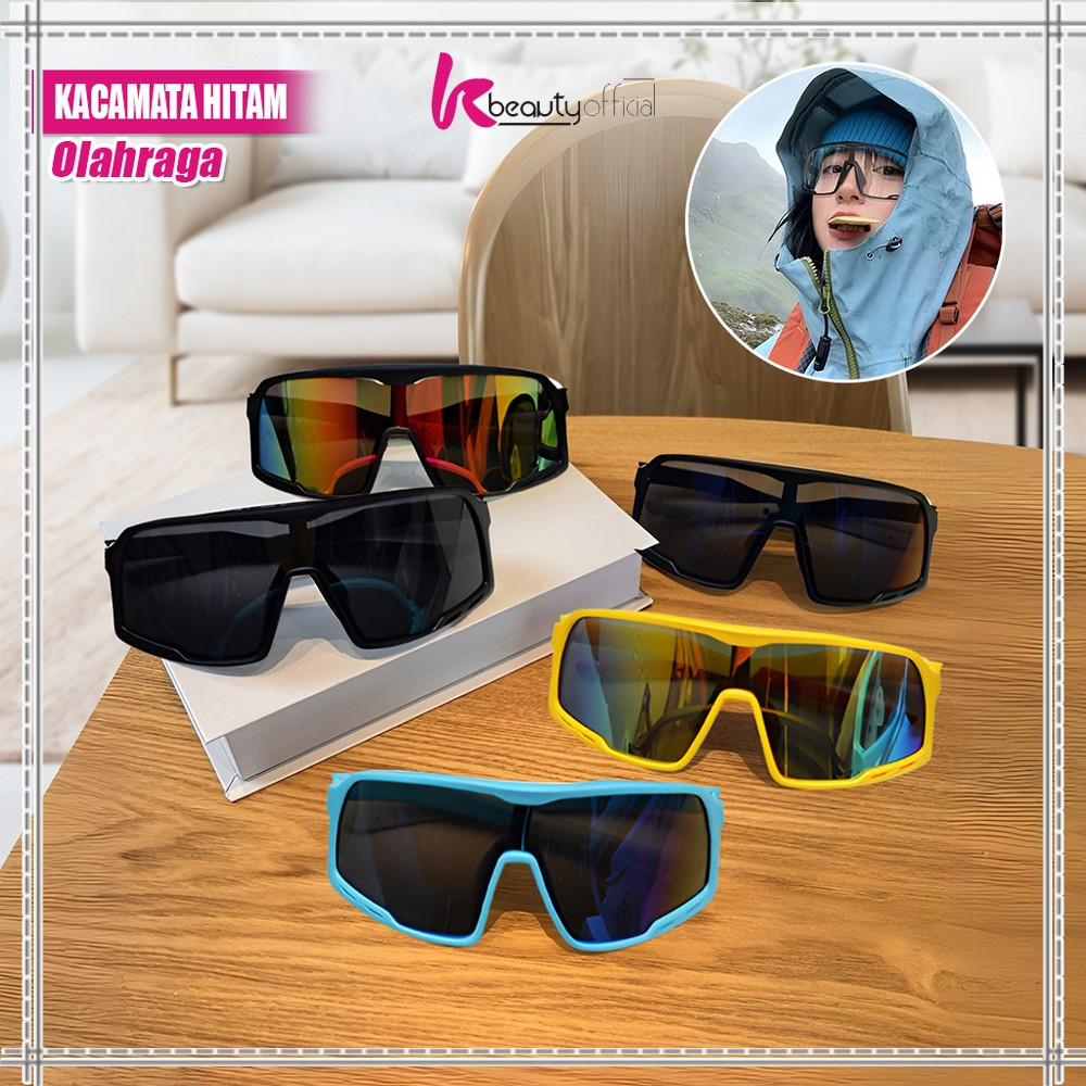 KB-C1260 Kacamata Sepeda UV400 Unisex Kacamata Hitam Olahraga Pria Wanita / Kacamata Pelindung Berse