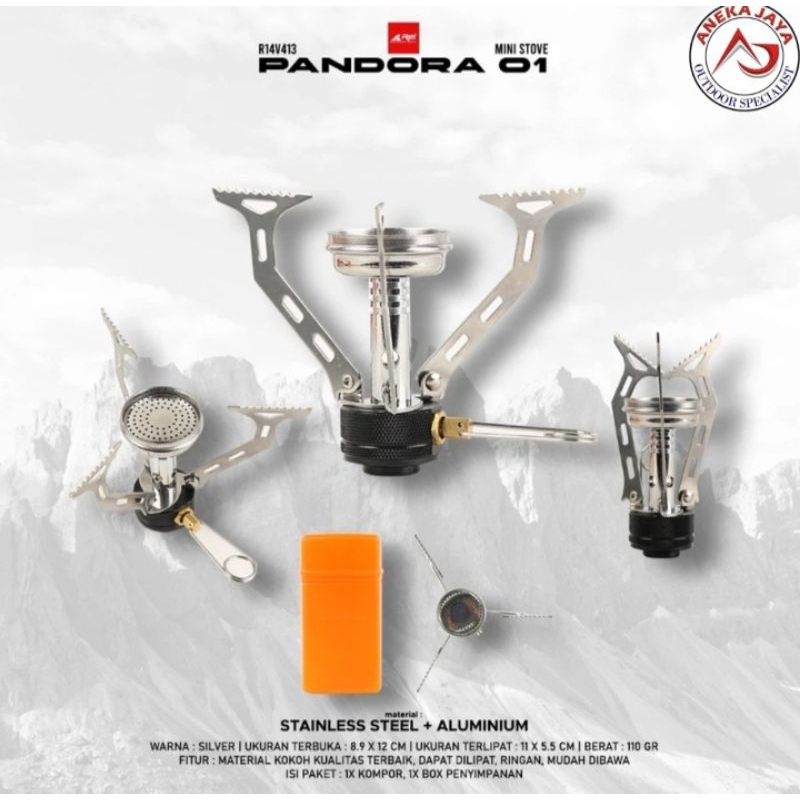 KOMPOR REI MINI STOVE PANDORA 01
