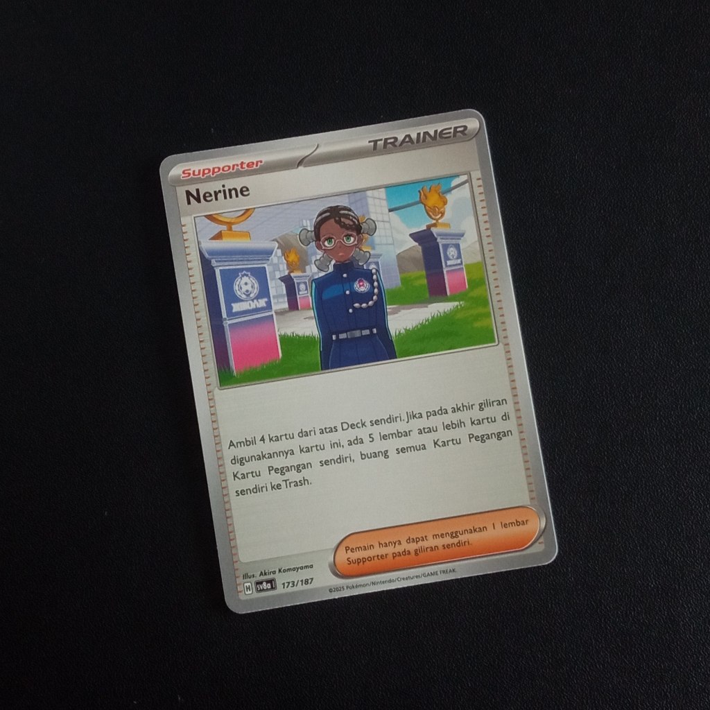 Nerine Pokemon TCG Indonesia Trainer Supporter