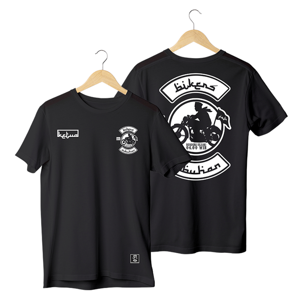 Kaos Bikers Subuhan Official Logo "KETUA"