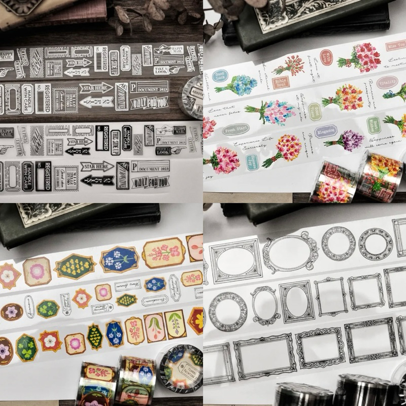 

Miao Stelle PET Tape - Annotation . Small Objects . Cookies Candy . Good Things Bag . Storage Bag . Flower Blessing . Floral Painting 2 . Label Frame 3 . Gift Label