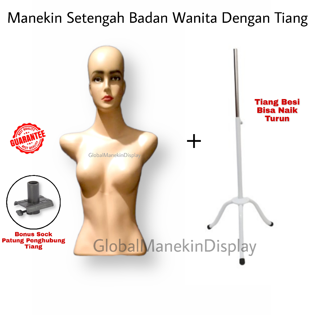 Manekin Patung Baju | Patung Manekin Baju Wanita Dengan Kepala