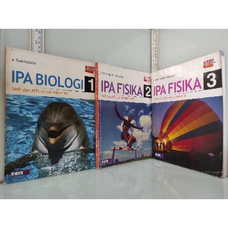 IPA FISIKA/ IPA BIOLOGI SMP KELAS 1 2 3 KTSP/ Penerbit esis