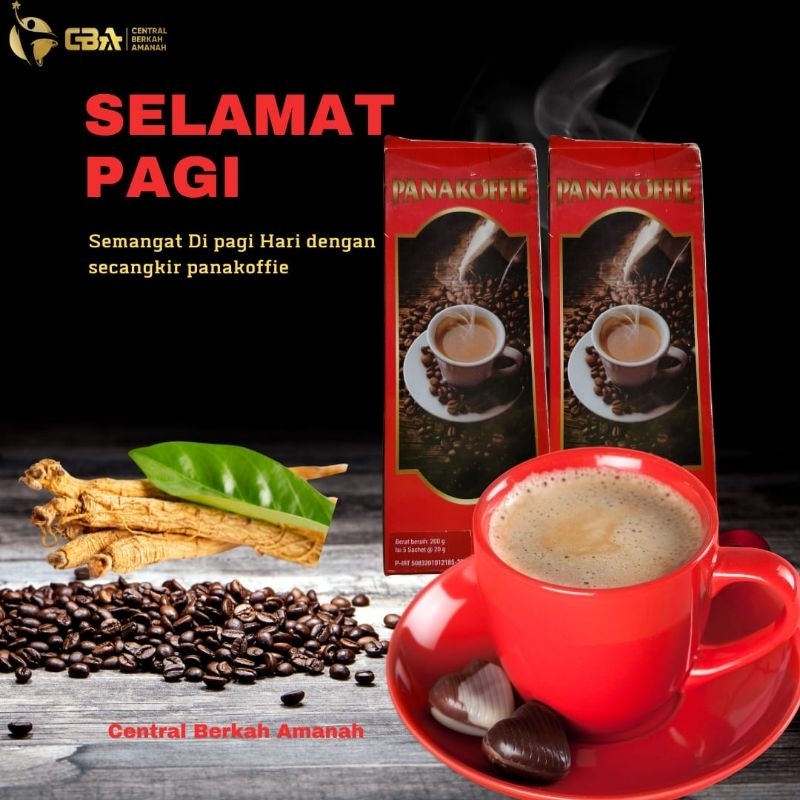 

Kopi Panakoffie Ginseng Stamina isi 5 Saset Kopi Kesehatan Terbaik Halal