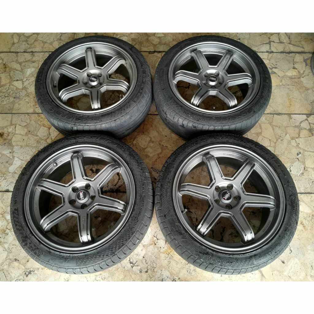 Jual Veg bekas HSR MINAS R18x8 pcd 5x100 et40 ban 225/45R18