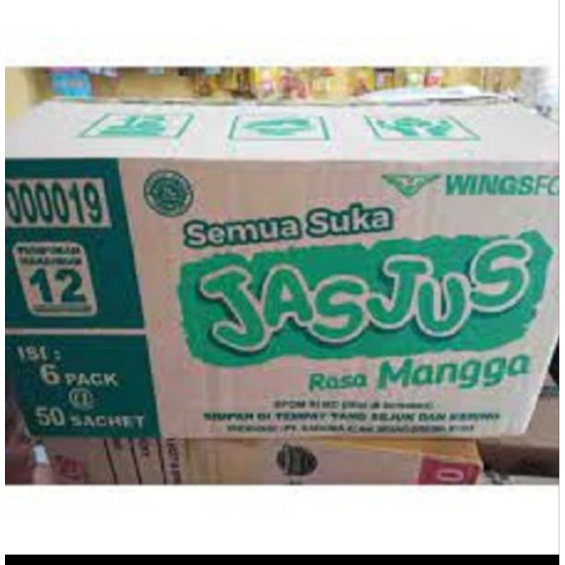 

JasJus Aneka Rasa Buah 1 Karton 6 Pack x 5 renceng