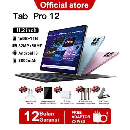 NEW Tablet Android X30 Pro  Bisa COD Baru Murah Tablet RAM16GB+1T bisa game office Tablet Anak