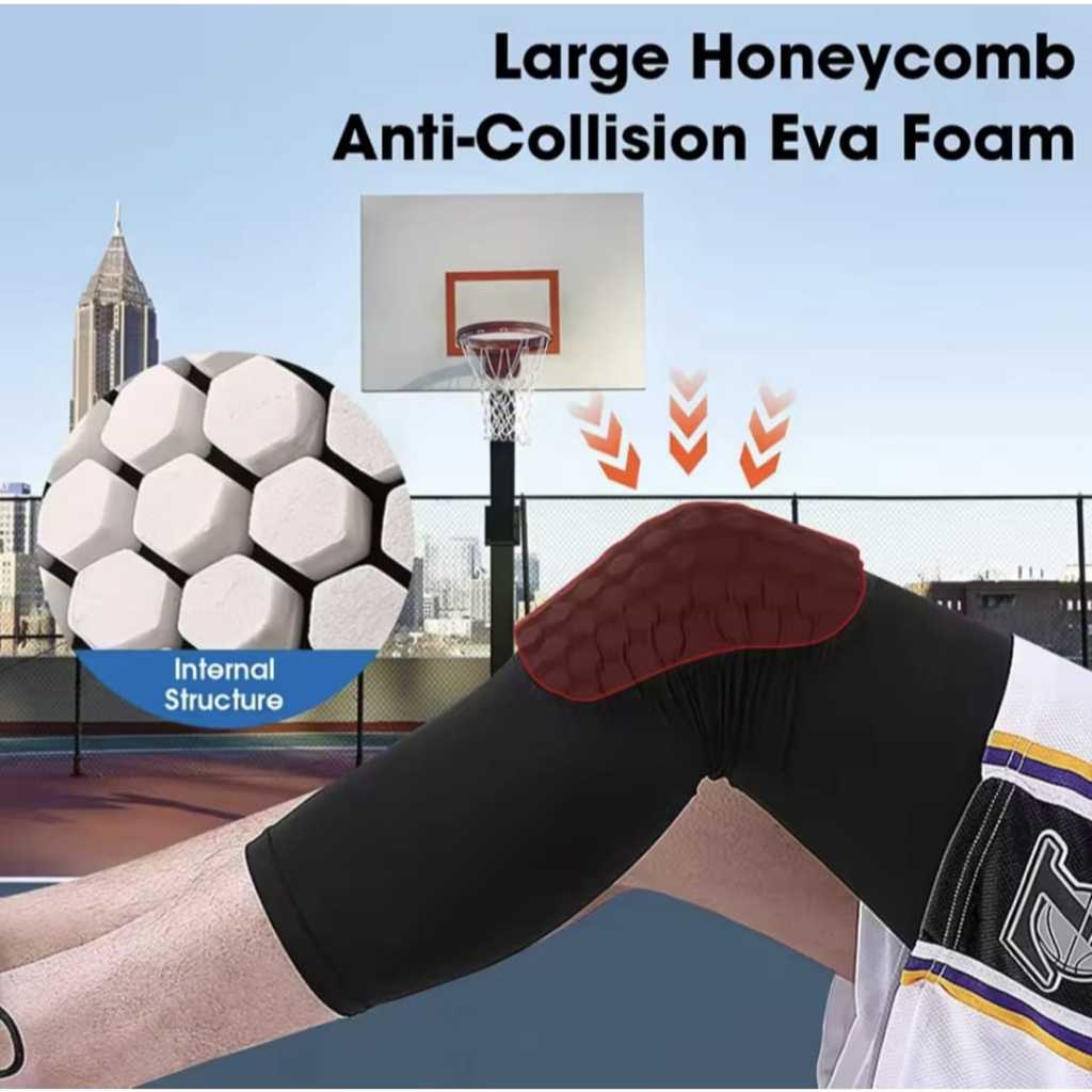 ND5 Leg Sleeve Basket Kids Bantalan Pelindung Lutut Olahraga Basket Anak Deker Lutut Anak Support