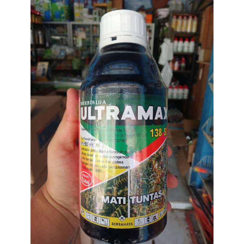 Herbisida ULTRAMAX 138 SL pengendali Gulma 1 Liter