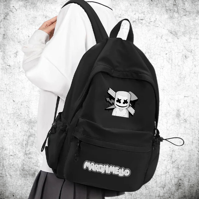 KIMORI.ID - TAS RANSEL SEKOLAH SD SMP DJ MARSHMELLO KEREN ANAK LAKI-LAKI PEREMPUAN ANTI AIR