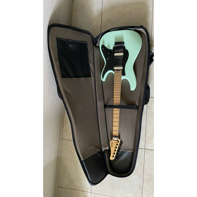 Schecter Sun Valley Seafoam Green