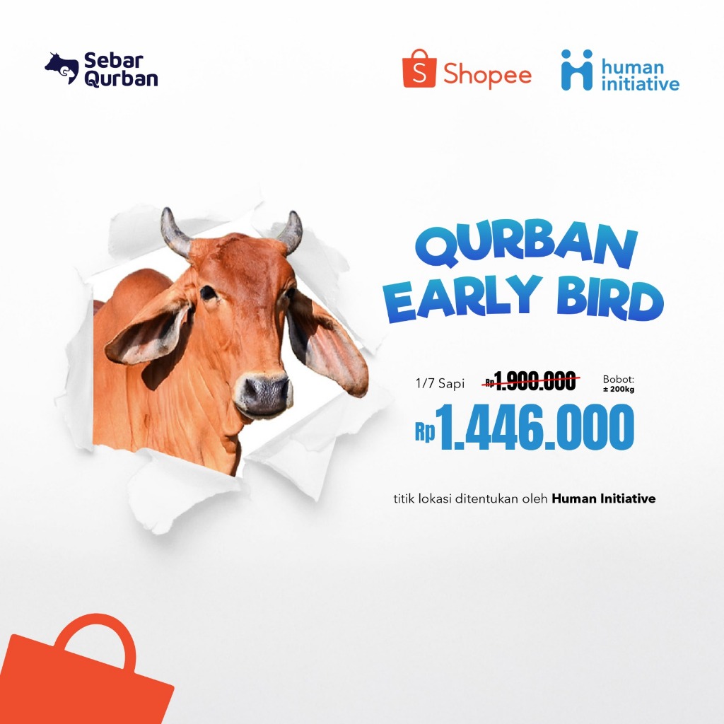 

Qurban 1/7 sapi Standard PROMO EARLYBIRD