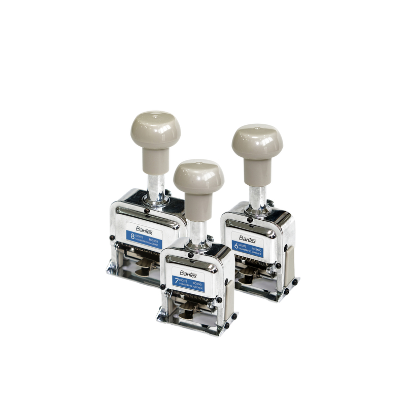 

[Terminal Stationery 01] Bantex Mesin Penomoran Otomatis / Numbering Machine 6 Digit / 7 Digit / 8 Digit BD260X