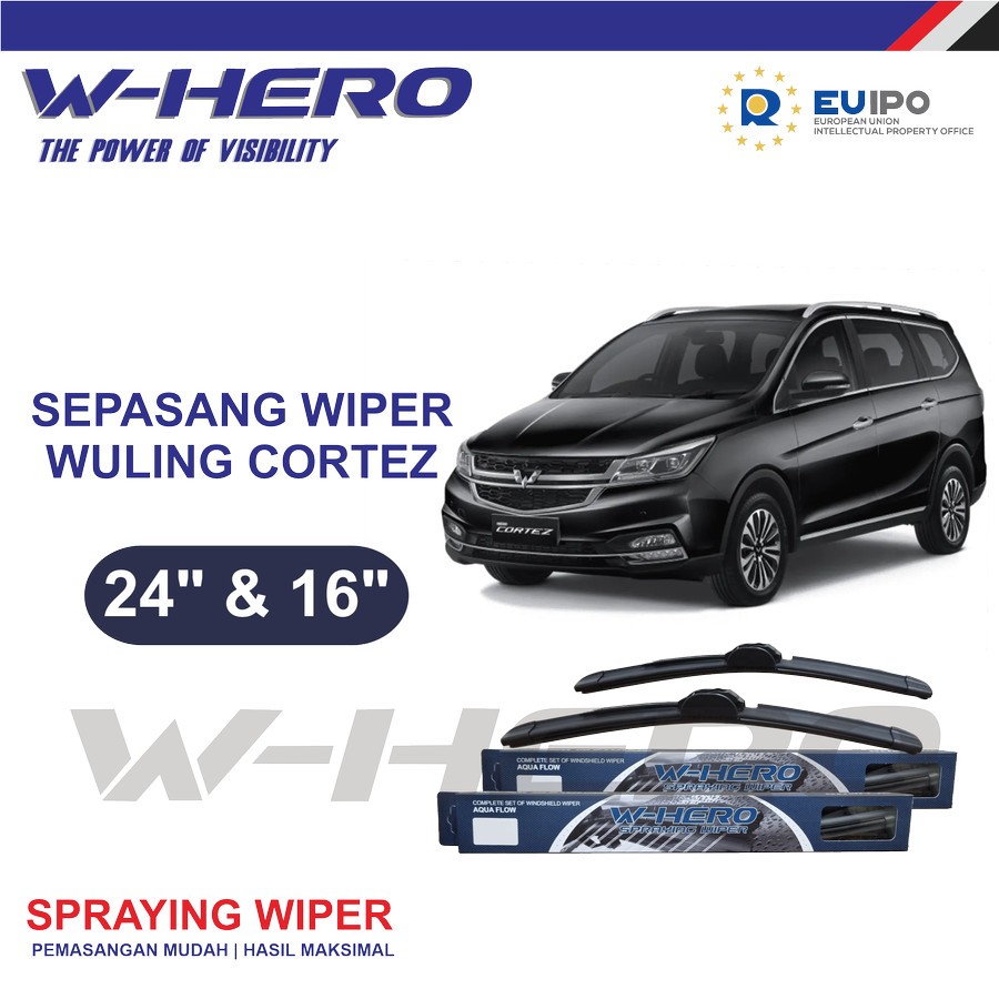 Wiper Frameless Spary Wuling Cortez