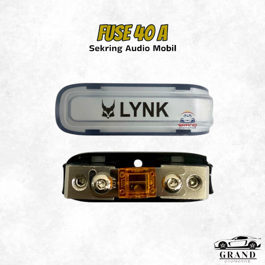 SEKRING / SIKRING FUSE AUDIO / MOBIL FUSE HOLDER AUDIO MOBIL - 40 A