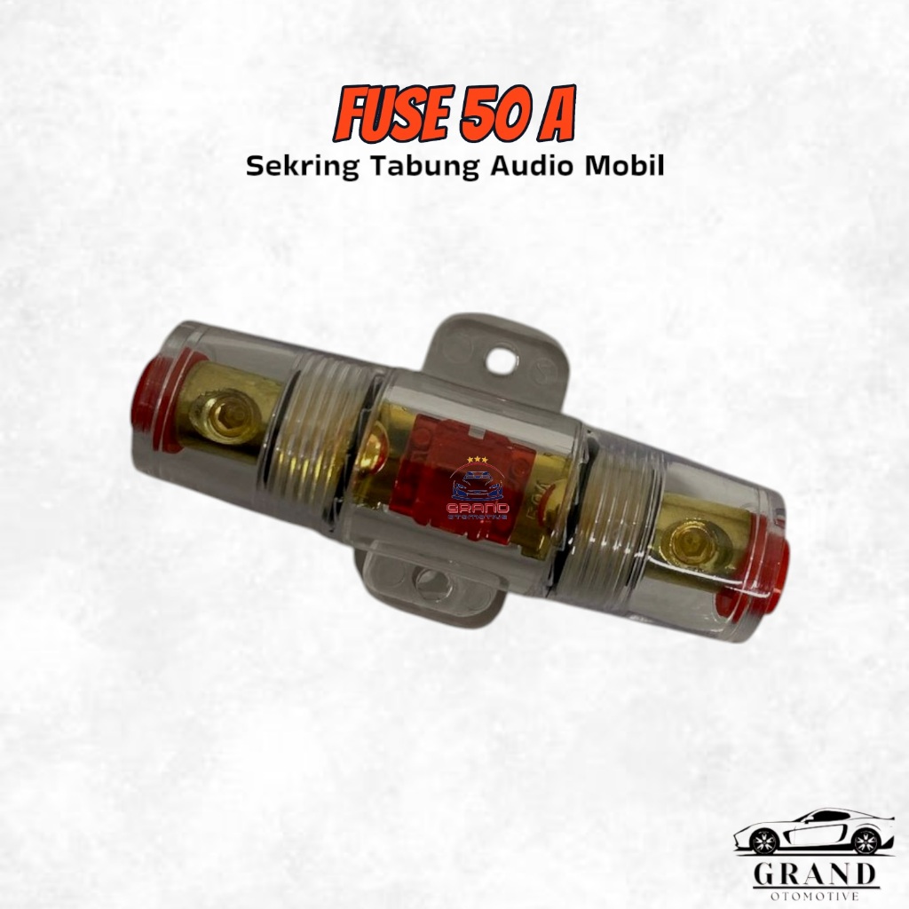 Sekring audio mobil 50A sekering audio 50A Fuse audio 50A
