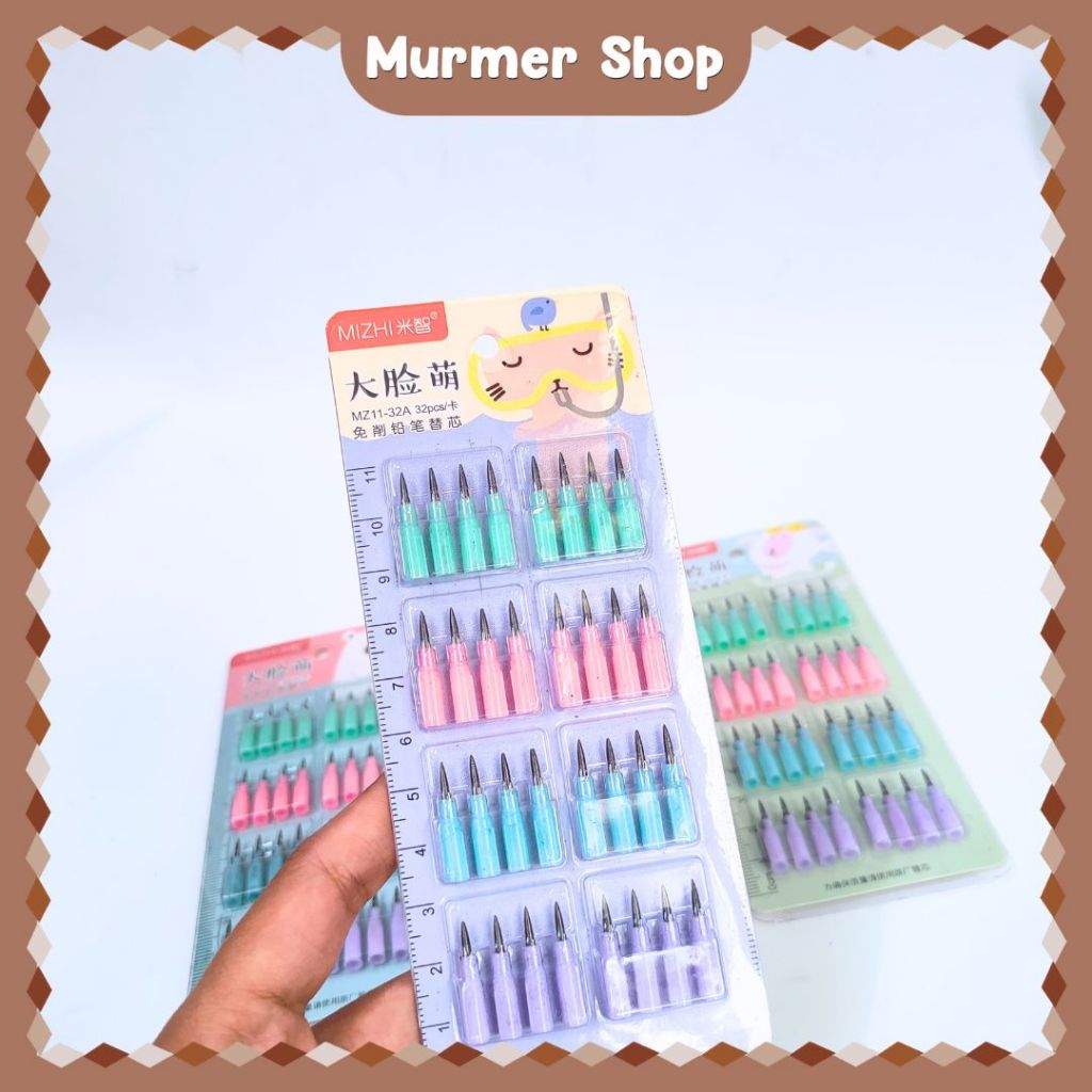 

Pensil Refill Peluru / Susun ZC-201 Cat Isi Ulang Pencil Tumpuk Lantru Bensia