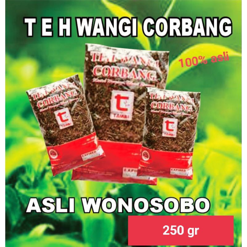 

TEH WANGI CORBANG ASLI WONOSOBO 250 gr