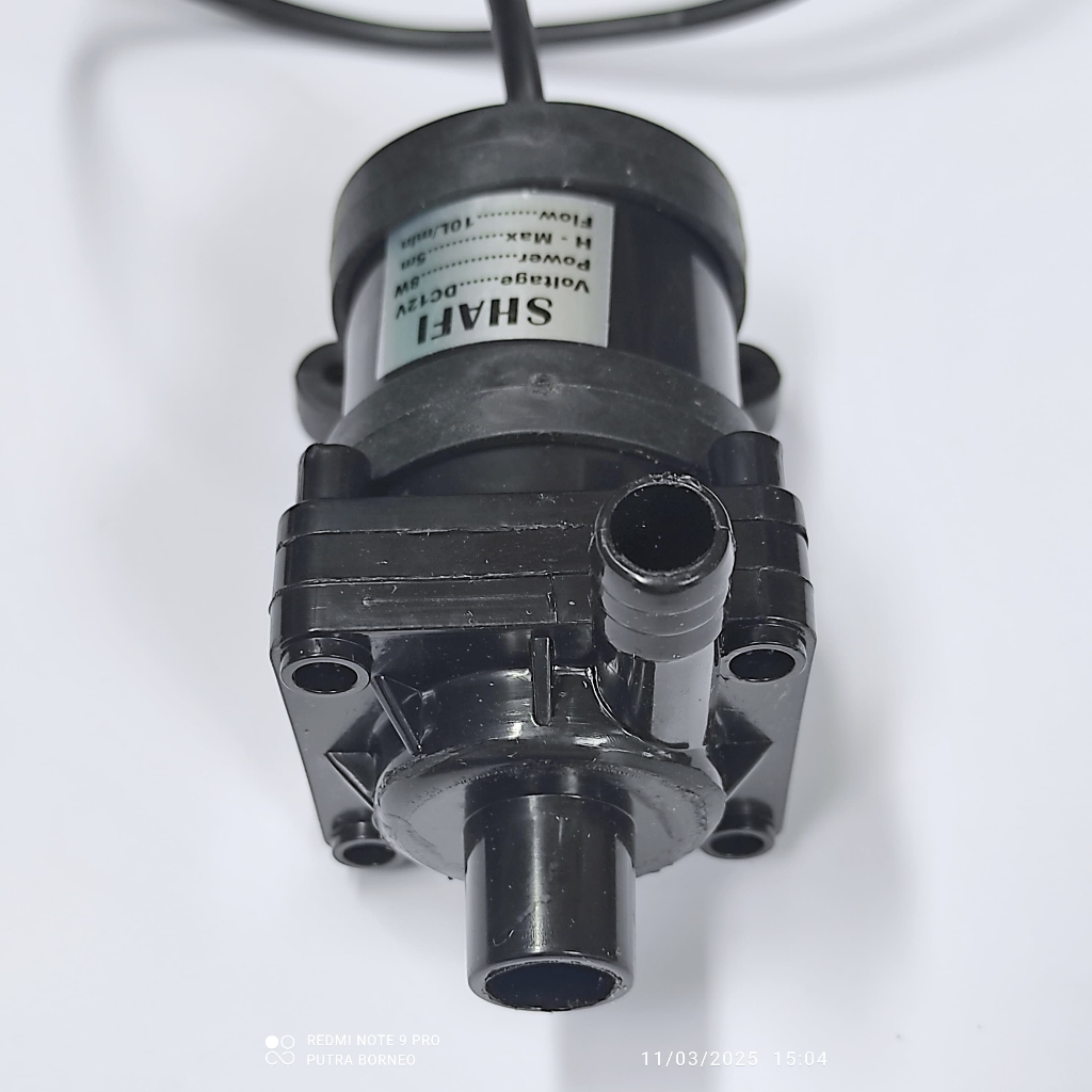 Pompa Air Aquarium Ikan Submersible Pump 12V DC