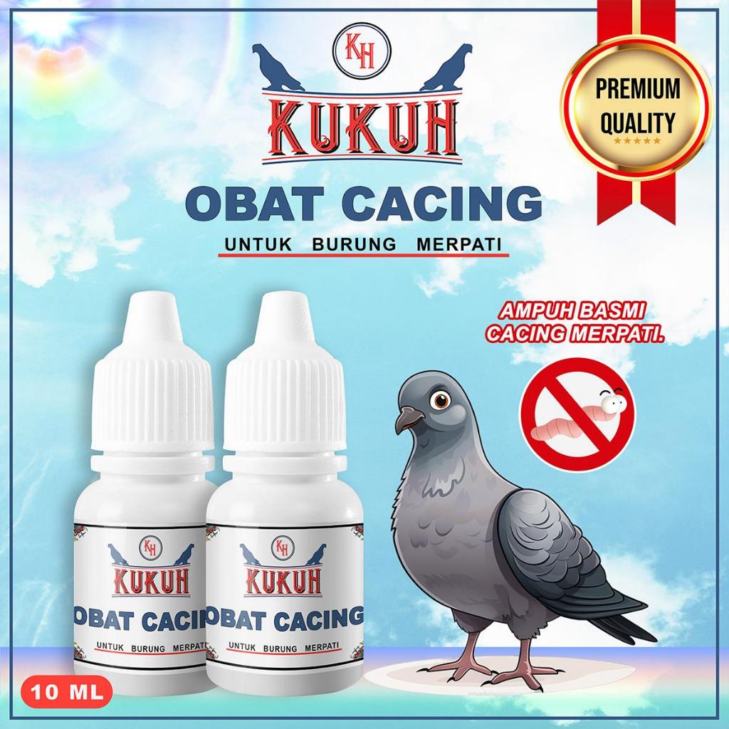 Kukuh Obat Cacing Burung Merpati - (Mengatasi Cacingan dan Menjaga Kesehatan Burung)