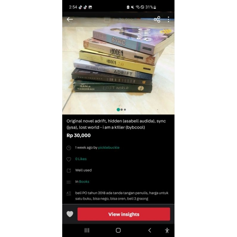 preloved novel wattpad (bybcool, asabel audida, jysa)