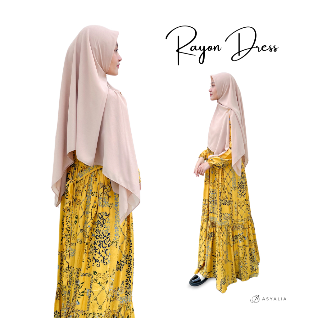 DRESS RAYON SERIES / DRESS GAMIS BUSUI / DRESS GAMIS WISUDA / DRESS GAMIS CUSTOM / DRESS ASYALIA / C