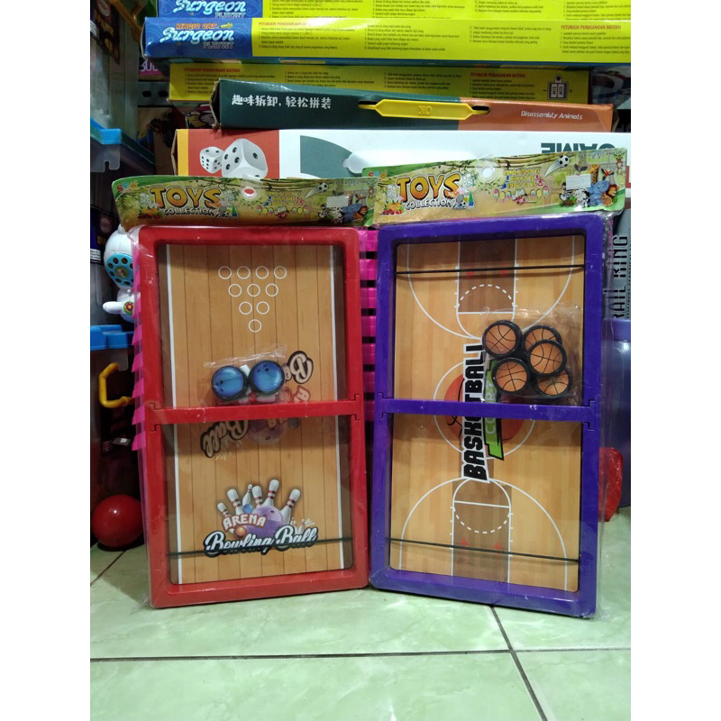 NiceSoo mainan anak basket bal dan bowling bal