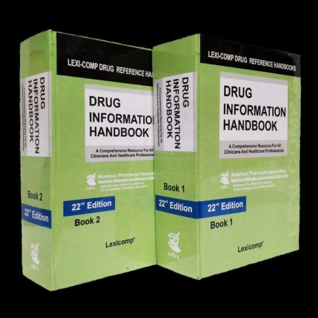 TERLARIS PAKET 2 DRUG INFORMATION HANDBOOK EDISI 22 - PAKET DIH EDISI 22