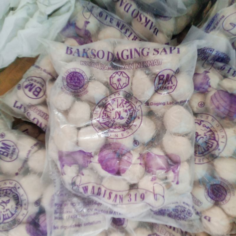

Bakso Sapi Warisan 25 butir dan 50 butir berat 600grm