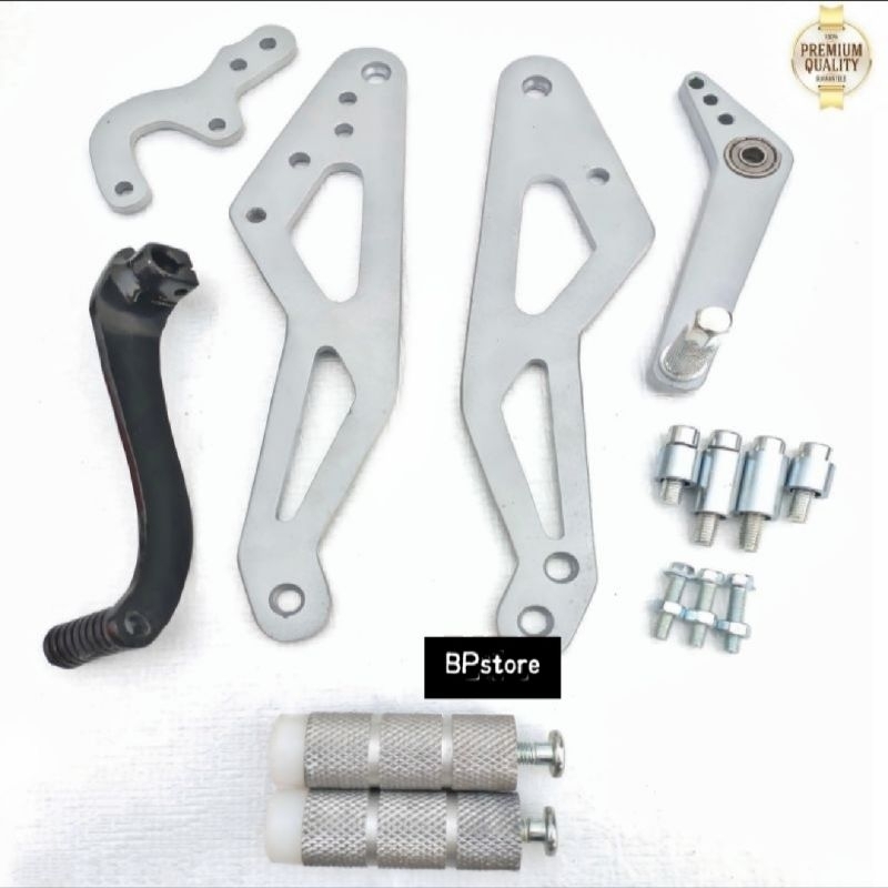 Underbone Custom Plat Besi Motor Suzuki Satria fu