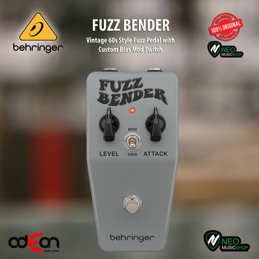 BEHRINGER FUZZ BENDER Vintage 60s Style Fuzz Pedal