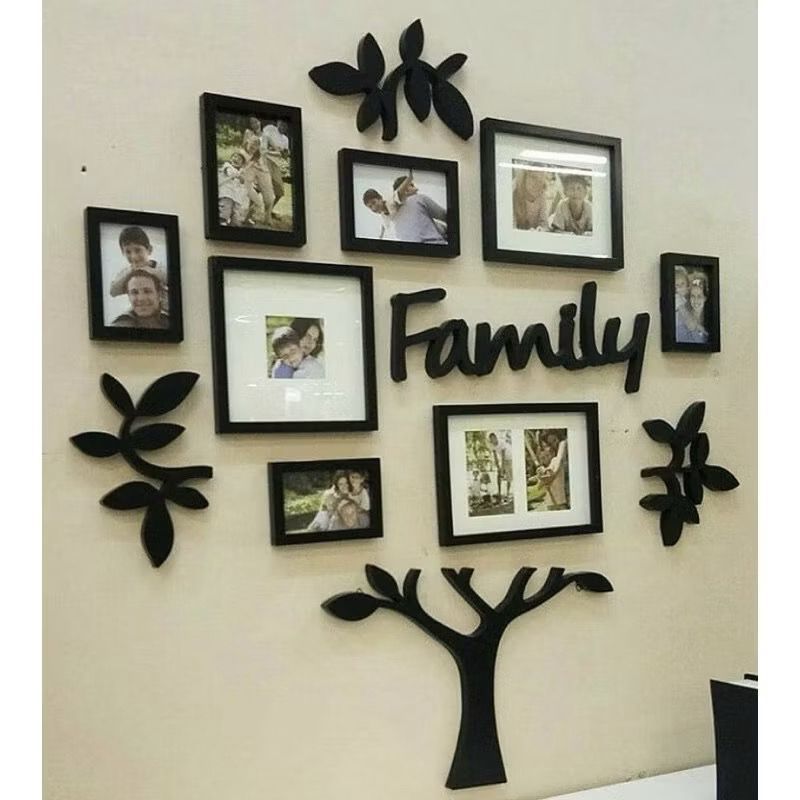 (BATAM)FAMILY TREE INFORMA FRAME FOTO FAMILY BINGKAI FOTO FAMILY