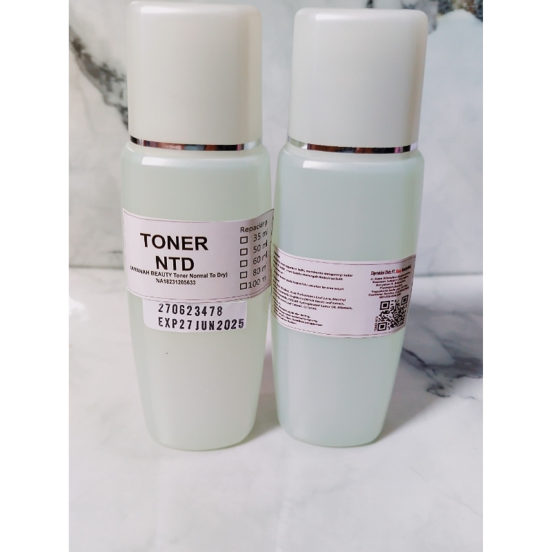 TONER NTD (NORMAL TO DRY AMANAH BEAUTY SKINCARE)