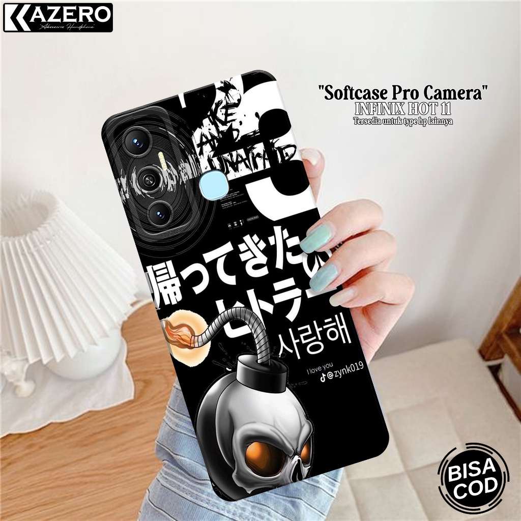 Casing INFINIX HOT 11 Fashion Case Kartun Case Hp INFINIX HOT 11 Silikon Pro Camera Kesing INFINIX H