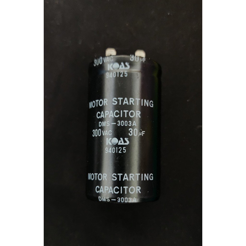 Elco Capacitor 30uf 300VAC Motor Starting Capacitor - KOAS Original