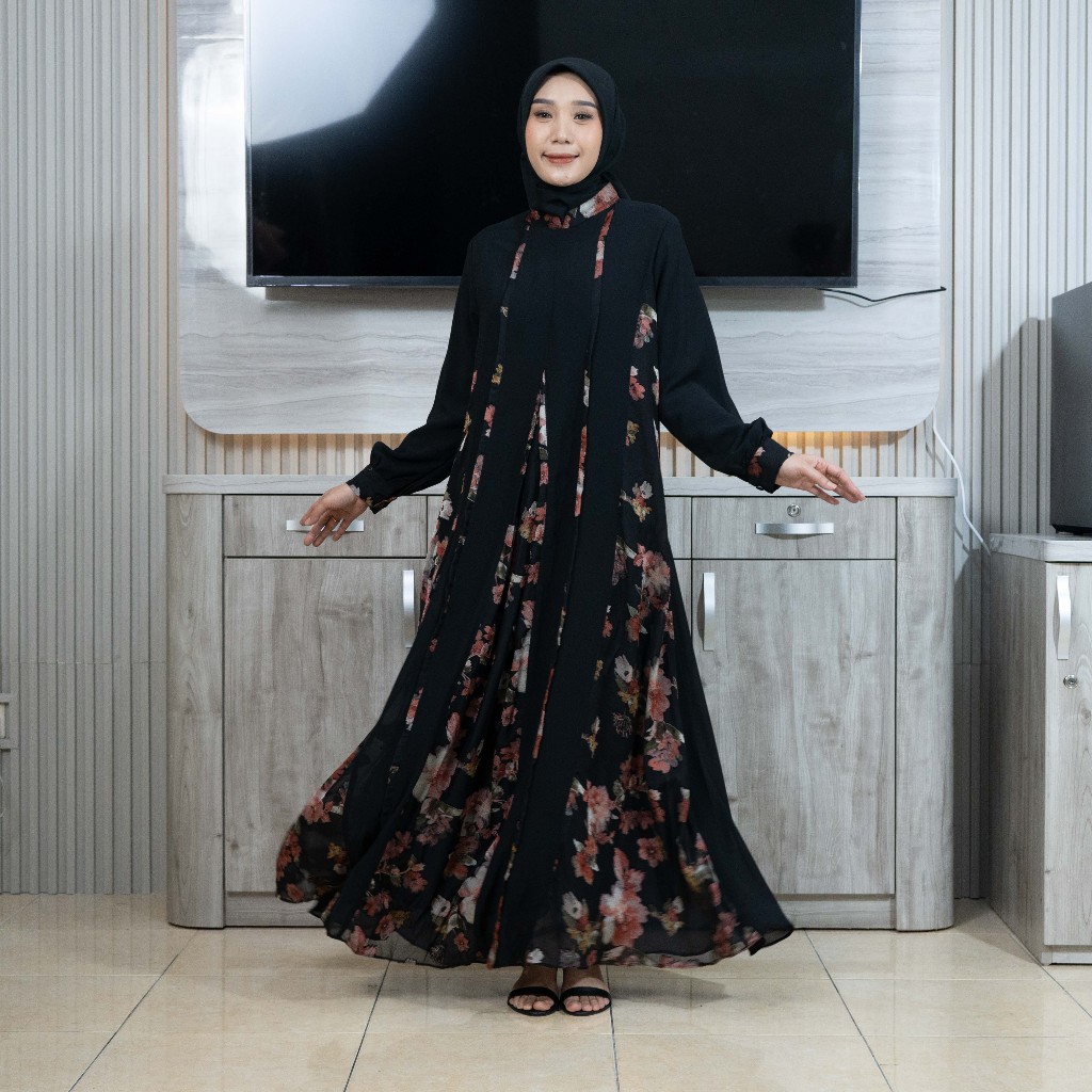 MAYANG COLLECTION - DRESS G02814 | GAMIS ATASAN WANITA BAJU LEBARAN