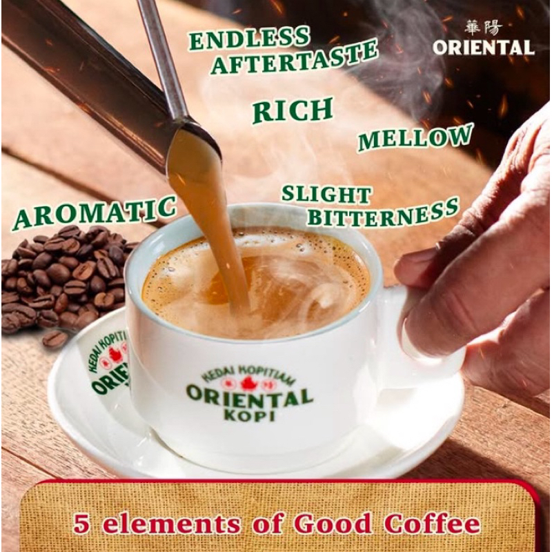 

RB [Ready] ORIENTAL Kopi White Coffee Malaysia (per sachet)