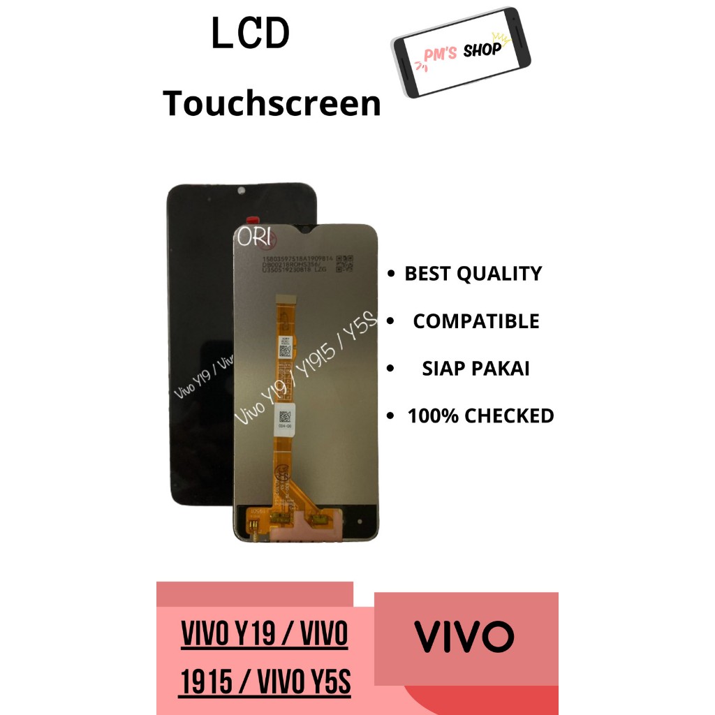 Lcd Touchscreen Vivo Y19 / Vivo 1915 / Vivo Y5S