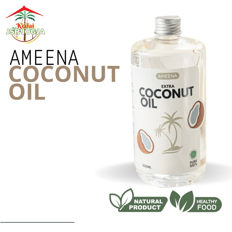 

[ BIG ] Pure Extra Coconut Oil 500ml - Ameena Minyak Kelapa Murni 100%