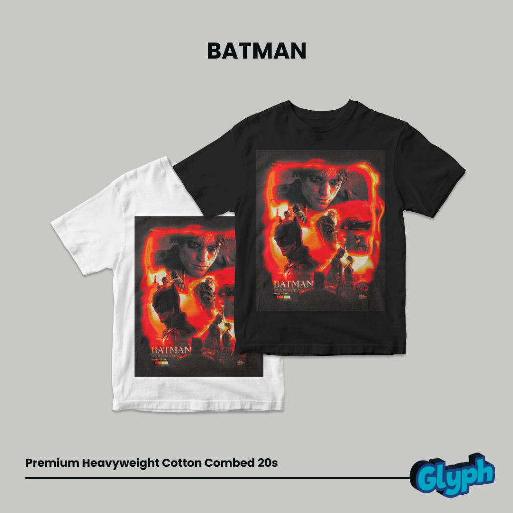 Batman Premium Heavyweight Cotton Combed 20s