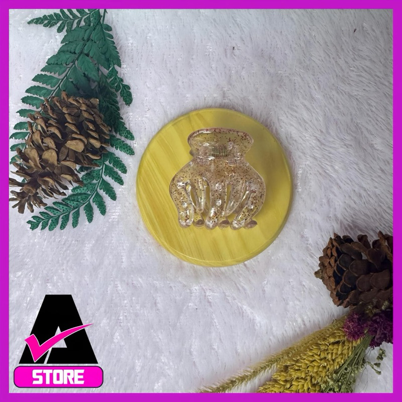 JEPIT JEDAI RAMBUT BENING GLITER 5CM