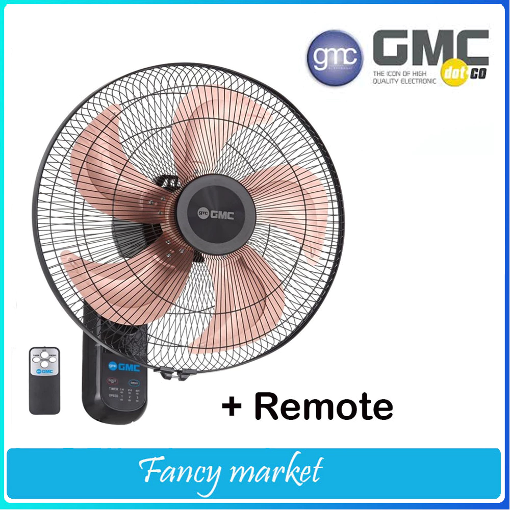 KIPAS ANGIN DINDING GMC 508/GMC 518 /GMC 519/GMC 520 - Wall Fan 18 inchi Baling-Baling Besi