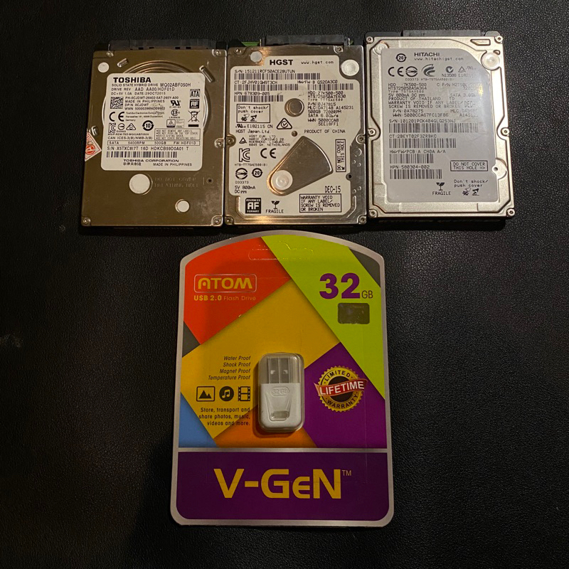 HARDISK 500GB & FLASHDISK CFW/HFW