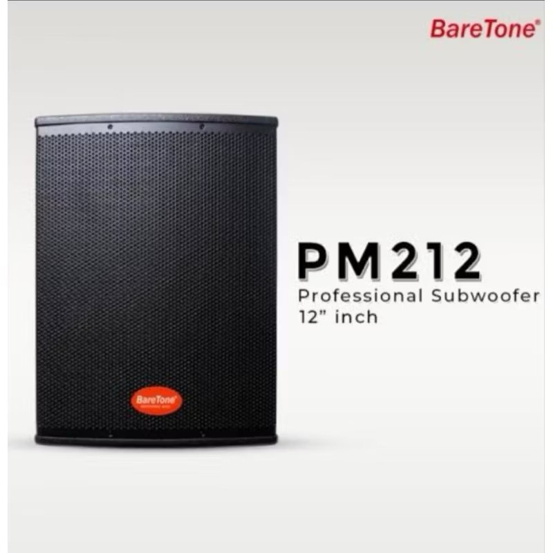 subwoofer baretone aktif 12 inch pm212 pm 212 original