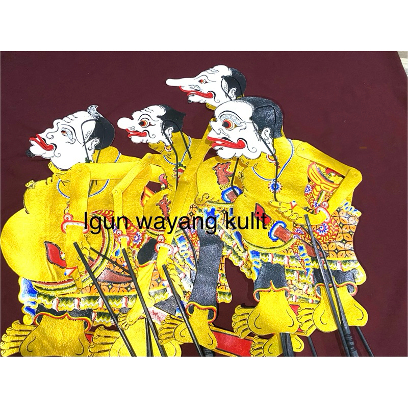 wayang punokawan/wayang kulit asli/dagel