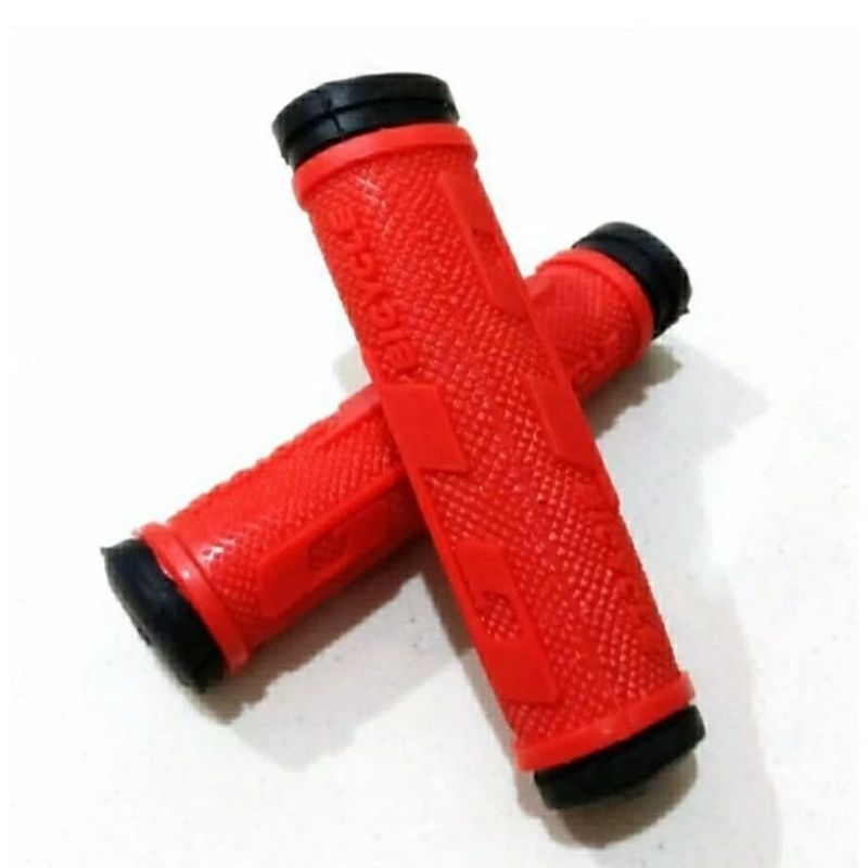Handgrip Sepeda BMX MTB dll GT Warna Merah & Biru